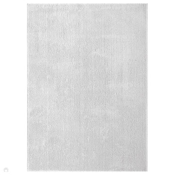Washable Comfy Plain CMF00 Silver Rug-Desire Rugs-Rug Love - The Most Loved Rug Store